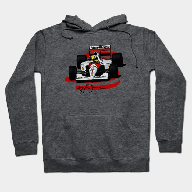 Senna McLaren Hoodie by Chicanery